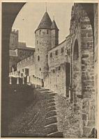 Carcassonne - Remparts en 1970